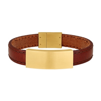 Son of Noa Herre armbånd i brun læder 897 019